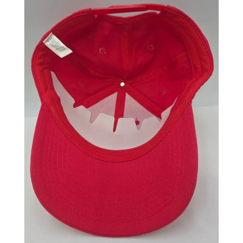 Budweiser Baseball Cap Red Snapback‎ Bowtie Logo Hat NWOT